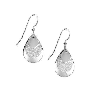 Silver forest earrings - new with tags